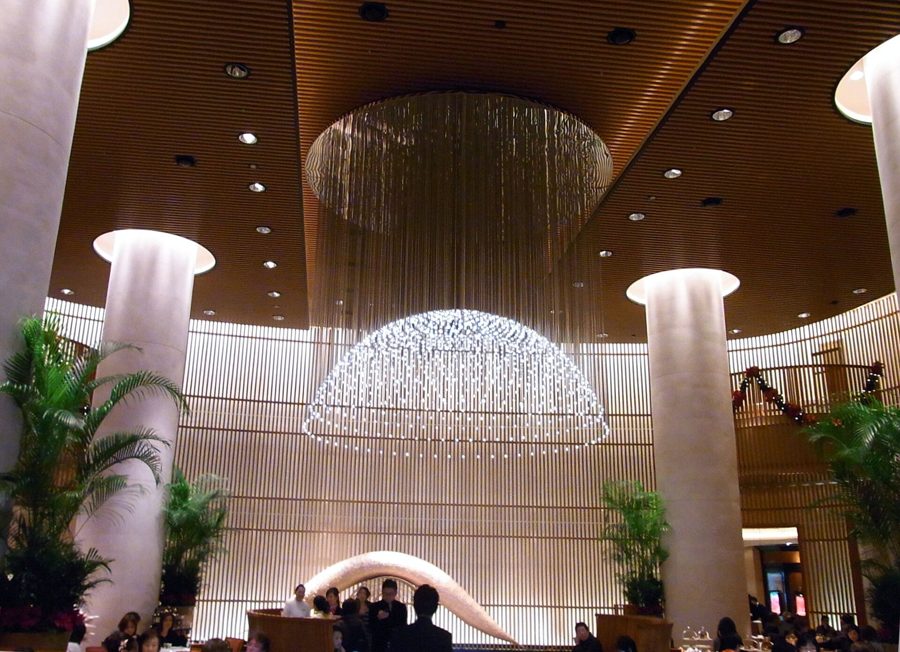 The Peninsula Tokyo lobby